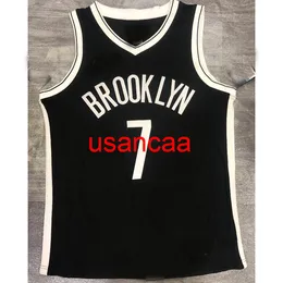 Camiseta de baloncesto negra para hombre 7# DURANT temporada 2021 S-XXL