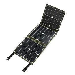 Dual USB 60W Fällbar IP65 SunPower Solar Panel High Conversion Power Bank