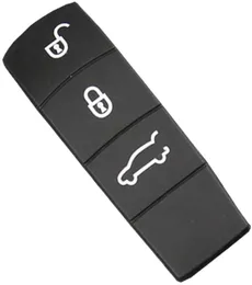 Auto Remote Key Knappar Omslag Knappar Fob Center Gummi Protectors Keyless Entry Button Skinjacka för Cayenne Manca Car Control Accessories