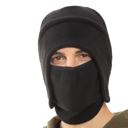 Cappello bomber spesso da donna, ispessimento esterno, protezione per le orecchie in pile da ciclismo, cappello termico, maschera baotou