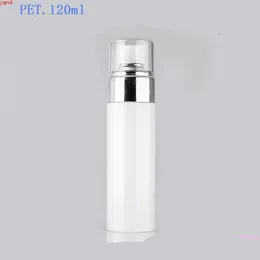 Novos 300 PCS Mini Pequeno Perfume De Plástico Vazio Branco Frascos de Spray de Atomizer 120cc Maquiagem Make-up Amostra Cosmética Contergoods