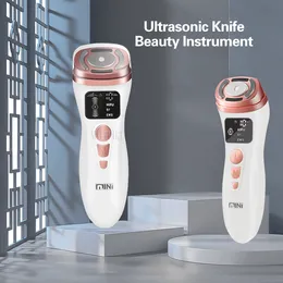 Mini HIFU 2.0 Maszyna Ultrasound Nóż Uroda Maszyna RF Radio Frecuencia EMS MicroCurrent Dokręcanie Dokręcania skóry Pielęgnacja skóry