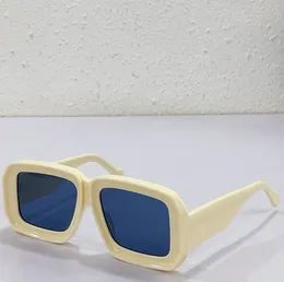 Czarne okulary przeciwsłoneczne LW40064U Męskie Women Square Square Convave-Convex stereoskopowy ramka Fashion Mash