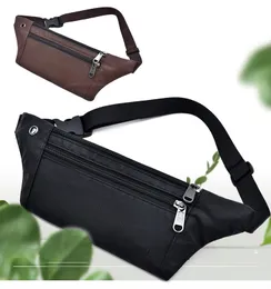 Мужские женщины PU кожа Урожай талия Fanny Pouch Pack Travel Bum Bum Bee Bee Holiday Bag Открытый кемпинг Пешие прогулки на молнии