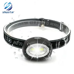 MINI LED Headlamp COB Work light 3 lighting modes Powered by 3 AAA batteries Suitable for camping, adventure,Hiking,etc.