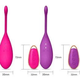 Nxy Eggs Vibradores de Huevo Amor Con Control Remoto Inalmbrico Para Mujer Schätzung Cltoris y Bola Vaginal Tapn Anal Juguets Sexuales 1224