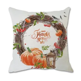 Halloween Cushion Covers For Sofa Throw Pillow Natural Linen Pillowcase Home Decor Jul#29 Cushion/Decorative