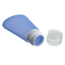 Storage Bottles & Jars 1Pcs Portable Silicone Refillable Bottle Traveler Packaging Lotion Point Shampoo Container Press Makeup 30/60/89ML To