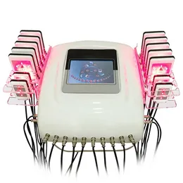 Diode Laser Sprzęt Szybkie spalanie tłuszczu Remover Kształtowanie ciała Zerona Laser Strata Maszyna Maszyna 14pcs