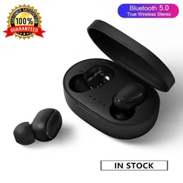 A6S TWS Bluetooth öronproppar hörlurar trådlösa hörlurar liv vattentäta mini tvillingar headset 3d stereo med mikrofon för all smart telefon