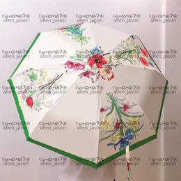 Roślina wysokiej jakości parasole hipster automatyczne składane luksusowe parasole najwyższej jakości odkryty projektant podróży Wielofunkcyjne parasole słońca