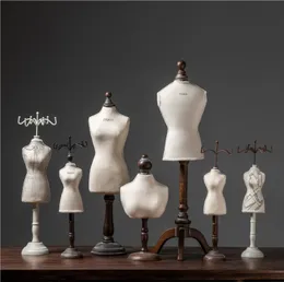 Model props clothing store display rack Commercial Furniture half models body window prop jewelry hanger