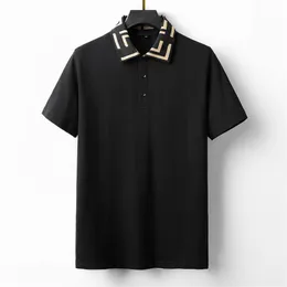 2022 Luxurys 디자이너 남자 드레스 티셔츠 남자 폴로 패션 자수 편지 패턴 인쇄 통기성 남성 캐주얼 탑스 여성 짧은 소매 티셔츠 고품질 M-3XL # 26101