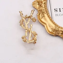 Luksusowe kobiety projektantki marki Brawoles 18k złota plastowana krystaliczna kryształowa kryształ biżuteria broszka broszka broszka mężczyzn mąż mąż