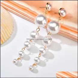 Charm Jewelrywomens Earrings Anti-Pearl Elegant Dress Versatile Jewelry Drop Delivery 2021 Wpvtr