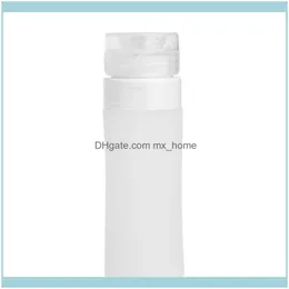 Organiza￧￣o de limpeza de armazenamento Home Gardenstorage garrafas Jarros port￡teis Sile Sile Viajante LOￇￃO SHAMPOO Pressione Bottle 60ml Drop