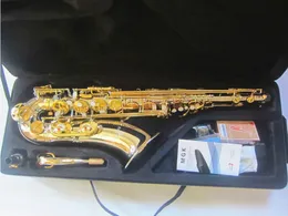 Jupiter BB Tenor Saxophone nikiel Posrebrzany Rurka Złota Key Sax Instrumenty muzyczne z ustnik Case