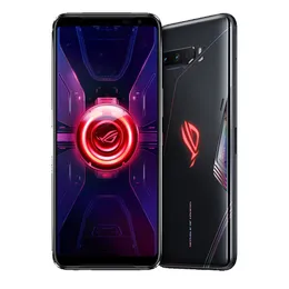 Original ASUS ROG 3 5G Mobile Phone Gaming 12GB RAM 128GB 256GB 512GB ROM Snapdragon 865 Plus Android 6.59 inch AMOLED Full Screen 64MP 6000mAh Face ID Smart Cell Phone