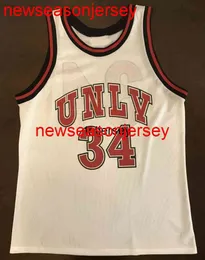 100% sömda UNLV-rebeller Isaiah Jr Rider Basketball Jersey Mens Women Youth Stitched Custom Number Name Jerseys XS-6XL