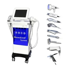 Multifunktionell skönhetsutrustning 10in1 FDA Godkänd Hydro Jetvatten Dermabrasion Machine Hydra Aqua Peel Skönhetsutrustning 2 års garanti Bipolär RF