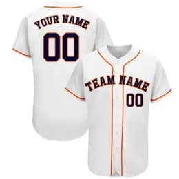 Uomini personalizzati Baseball 100% ED qualsiasi numero e nomi di squadra, se fare la maglia Pls Aggiungi osservazioni in Ordine S-3XL 051