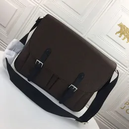 High quality M41500 leather shoulder bags classic fashion men's handbag luxury designer brand messenger purse 41500 double buckle belt wallet