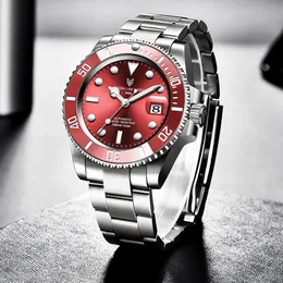 Mens Automatic Mechanical Watch Waterproof Sapphire Fashion Men's Sports 316l Steel Wristwatch Montre de Luxe