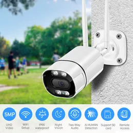 Fotocamera IP WiFi Outdoor 3MP colore a infrarossi Night Vision Security Camera Telecamera WiFi 1080P HD AI Detetto umano Rilevatore umano Telecamera wireless