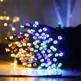 7m 50leds solar string luz de fadas à prova dwaterproof água ao ar livre lâmpada guirlanda solars energia lâmpadas rua festão festa natal para decoração jardim d2.0