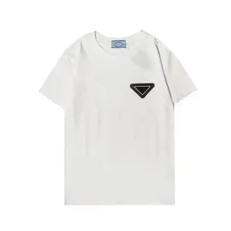 2022 Męskie mody T Shirt Projektanci Mężczyźni Ubranie Czarne białe koszulki Krótkie rękawowe damskie damskie streetwear