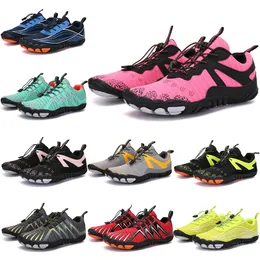 GAI 2021 FOUR SEASONS FIVE FINGERS SPORTS SHOES MOUSTANEERIENG NET EXTRACH SIMPLERANING、CYCLING、HIKING、GREEN PINK BLACK ROCK CLIMBING 35-45 FOURTY SEVEN