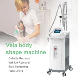 Redukcja cellulitu Maszyna do masażu mięśniowego Profesjonalne Vela Slim Kształt Vacuum Rollar Ultrasonic Caviting RF