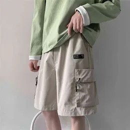 Cales Soltos Homens 2022 Vero Estilo Japsn Ampla Manguito Shorts Borad Basculador Streetwear Com Grandes Bolsos Calas de 220312