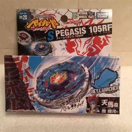 トミーメタルフュージョンベイブレードスピニングトップおもちゃBB28 BB43 BB47 BB70 BB88 BB99 BB105 PEGASIS BB108 BB118 BB122 with ER 210803