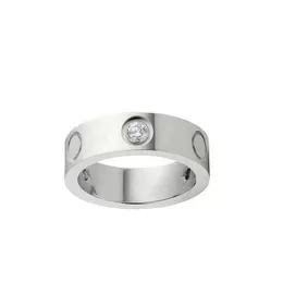 4mm 5mm titanium staal zilveren liefde ring mannen en vrouwen rose gouden sieraden voor liefhebbers paar ringen gift maat 5-11289I