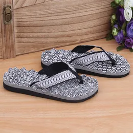 2021 Best Quality Slippers Men Home Summer Comfortable Massage Flip Flops Shoes Sandals Male Slipper Indoor & Outdoor Flip-Flops