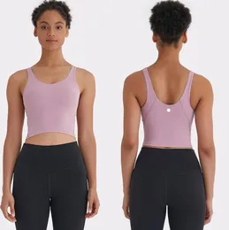 Sommer neuer U-förmiger Yoga-Sport-BH mit schönem Rücken für Frauen, lässiger Fitness-Push-Up-BH, hochwertiges Crop-Top für den Innen- und Außenbereich, Fitness, Nude-Feeling, Yoga-Kleidung