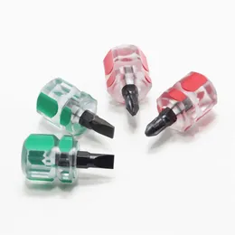 Portable Repairs Screwdriver Kit Tool Mini Screw Driver Transparent Handle Repair Hand Tools Set