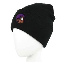 Liluzi Vert Embroidered Outdoor Sports Knitted Autumn and Winter Ski Hat Pullover Wool Hat7693048