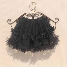 Sommar tutu kjol för småbarn baby tonåring boll klänningar barn barn paljetter miniskirt flickor spets s tårta 3-16t 210622