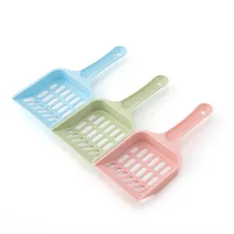 Cat Grooming Plastic litter scoop portable cats cleaning shovel Dog Pet Poop waste Scooper RH0572