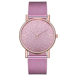 Kvinnor Watch Quartz High-End Klockor Rostfritt Stål Ring Casual Armband Armbandsur Ultra Tunn Vattentät LadiesWatchFashion Wristwatches Present