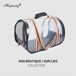 Мода Дышащая Дышащая Cat Coat Carriend Travel Bag Водонепроницаемая Клетчатка PET CAGE Автомобиль для Собак Портативные Собаки Сумки на открытом воздухе На Открытый 30e Чехлы на сиденье