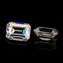 StarsZuan ładny GH 6 * 8mm 1.5CT PC Emeral Moissanite luźne klejnoty wysokiej jakości kamień do produkcji biżuterii mody