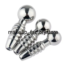 Massage Stainless Steel Metal Spiral Penis Plug Urethral Dilatation Horse Eye Stick Stimulation For Male BDSM Sex Toys Butt