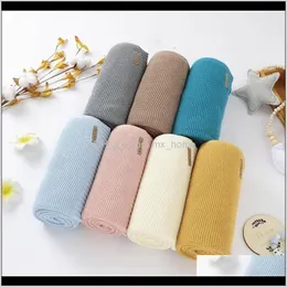 Swaddling Nursery Bedding Baby Maternity Drop Delivery 2021 Blankets Born Knitted Cotton Super Soft Infant Swaddle Baby Girls Boys Stroller B