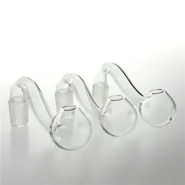 10 mm männliches Mini -Glasöl -Brennerrohr mit 20 mm XL Schüssel dünnem Pyrex -Raucherhilfes für Bong -Wasserrohre