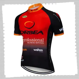 Pro Team ORBEA Radfahren Jersey Herren Sommer schnell trocknend Mountainbike Shirt Sport Uniform Straße Fahrrad Tops Racing Kleidung Outdoor sportswear Y21041418
