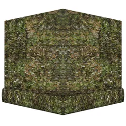 MENFLY GreenZone Camouflage Net 3M Polyester Mesh Hunting Military Camo Netting Training Tent Shade Camping Sun Shelter Awning Y0706