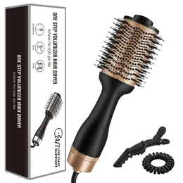 Electric Hair Brushes One Step Dryer And Volumizer Salon Multi-function Volumizing Styler Comb Air Paddle Styling Brush